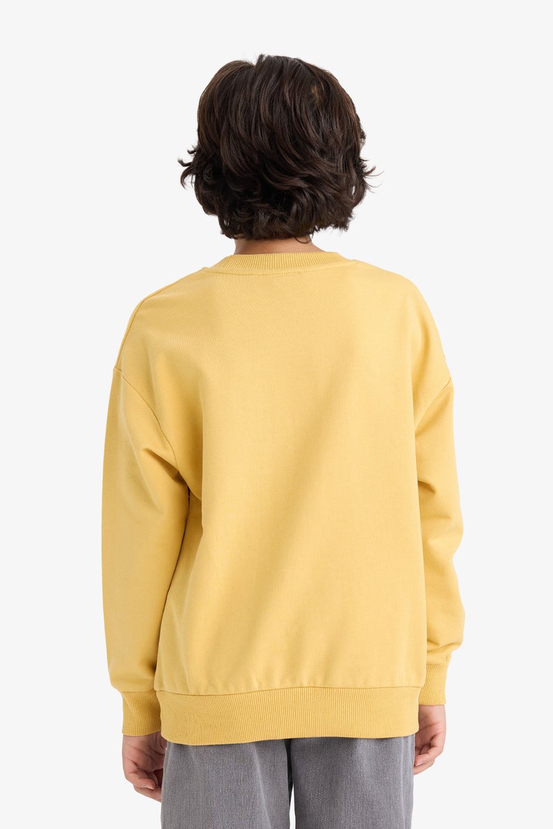 ديفاكتو سويت شيرت اولادي اوفر سايز مطبوع - Image 5